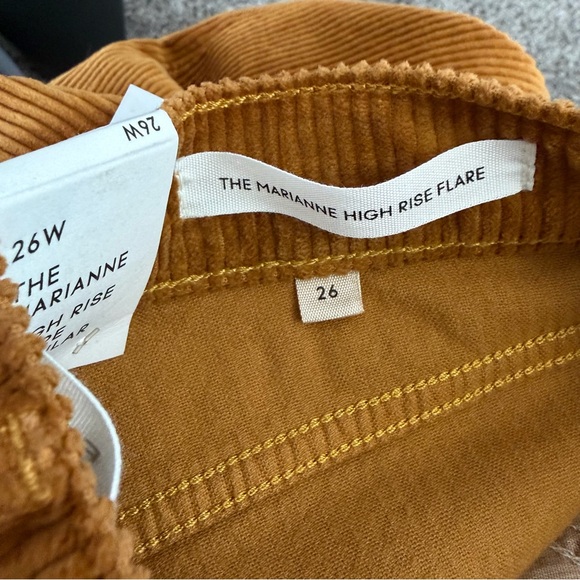 Aritzia Denim Forum Marianne High Rise Flare Corduroy Jeans - Picture 8 of 9